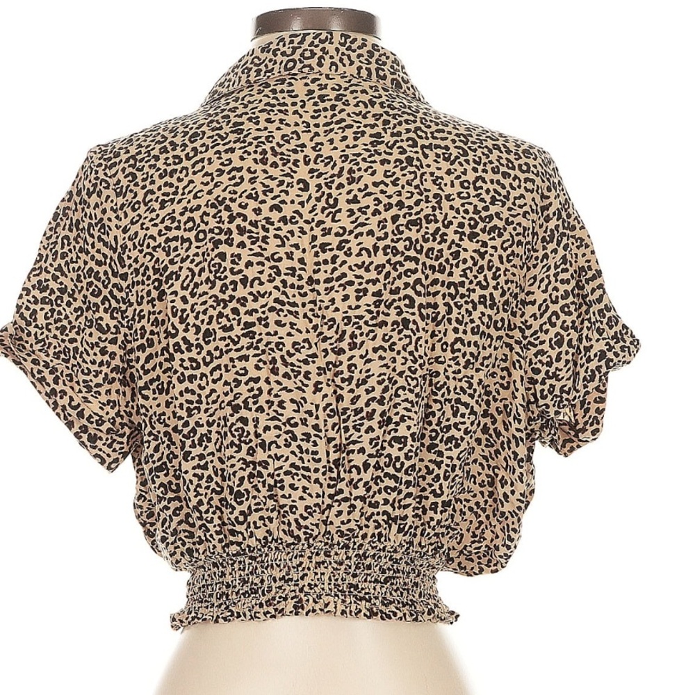 BP Leopard Print Button Down Shirt - Picture 2 of 3